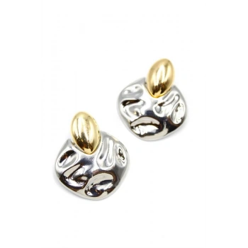 Metal Küpe - ÇOK RENKLİ