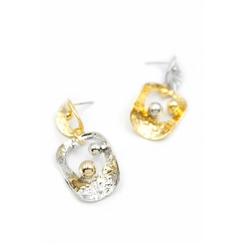 Metal Küpe - ÇOK RENKLİ