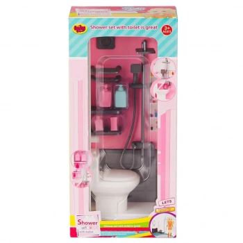 Mey İthalat® 02379 Klozetli Banyo Oyun Seti -Oydaş Oyuncak