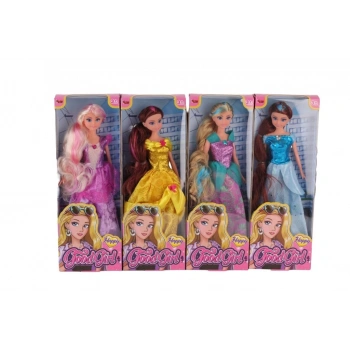 Mey İthalat® 115516-17 29CM RENKLI MANKEN BEBEK+ KUTU