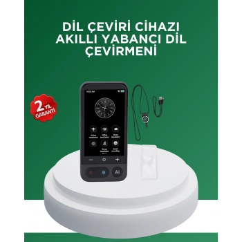 Mey İthalat® 139 Dil Destekli Taşınabilir Sesli Çevirmen Cihazı