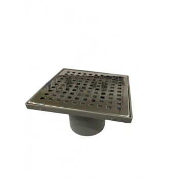 Mey İthalat® 15X15 Q70 Alttan Çıkışlı Yer Sifonu
