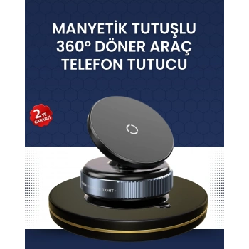 Mey İthalat® 16 Mıknatıslı Araç Telefon Tutucu Kaymaz ve Güvenli