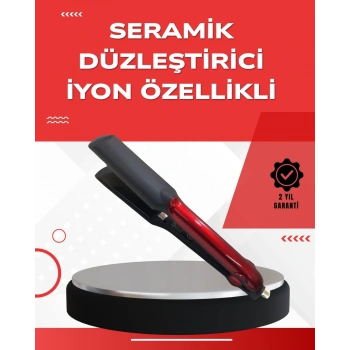 Mey İthalat® 160°–220° Isı Ayarlı Saç Düzleştirici – Seyahat Tipi Hafif Model