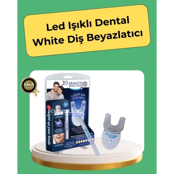 Mey İthalat® 20 Dakikada Hızlı Etkili Diş Beyazlatıcı Cihaz