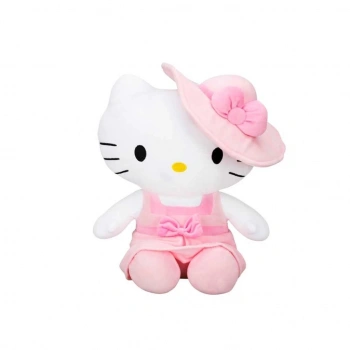 Mey İthalat®  2089 Hello Kitty Şapkalı Peluş 36 cm