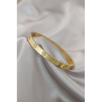 Mey İthalat® 316L Çelik Gold Renk Bileklik