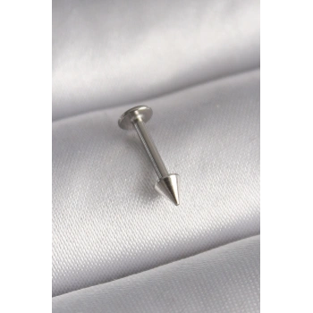 Mey İthalat® 316L Çelik Gümüş Renk Çivi Model Piercing