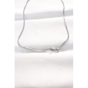 Mey İthalat® 316L Çelik Silver Renk Kolye