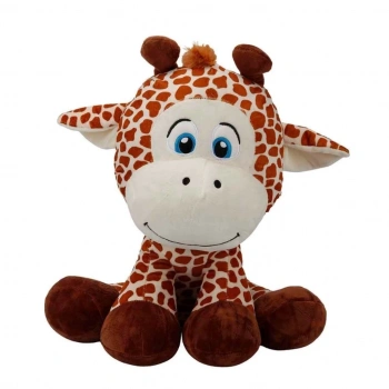 Mey İthalat® 3189  Oturan Zürafa Peluş 35 cm