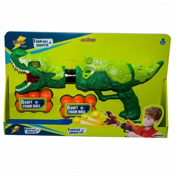 Mey İthalat® 3620 SURAT-Silah Top Atan Dinozor 12 Toplu 2 Renk -