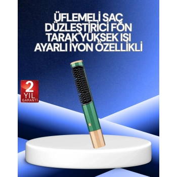 Mey İthalat® 3’ü 1 Arada Saç Şekillendirme Seti – Kurutma, Düzleştirme, Tarama
