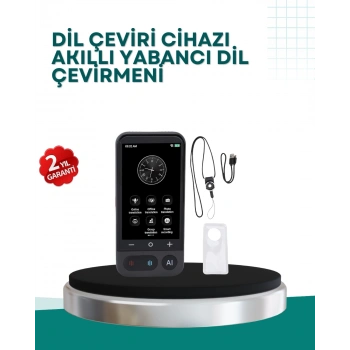 Mey İthalat® 4.0 İnç Dokunmatik Ekranlı Akıllı Çeviri Cihazı