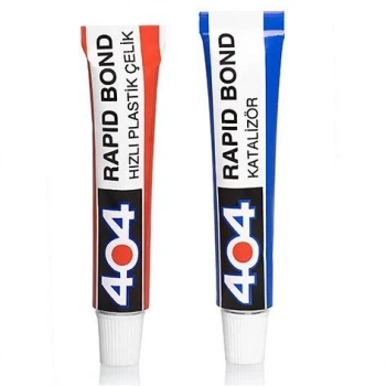 Mey İthalat® 404 Rapid Epoksi Plastik Çelik Yapıştırıcı 16 Gr