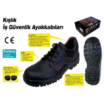 Mey İthalat® 414 Çelik Burunlu İş Ayakkabısı S2 45 Numara