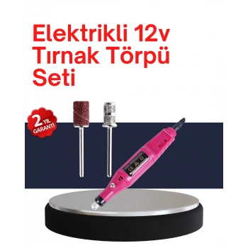 Mey İthalat® 6 Uçlu Elektrikli Manikür Pedikür Seti