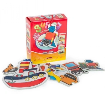 Mey İthalat® 8742 KUT.PUZZLE TAŞITLAR 3 4 5 6 7