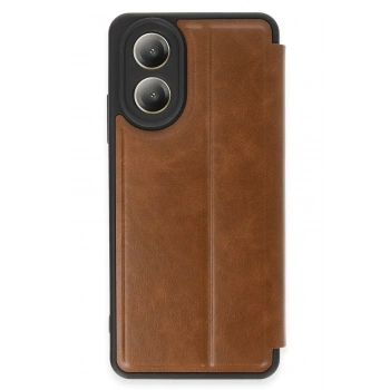 Mey İthalat®   A38 Kılıf Flip Cover - Taba