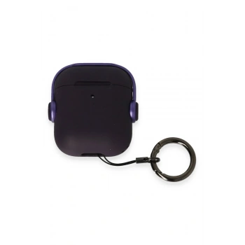 Mey İthalat® Airpods 2 (2.nesil) Cool Kılıf - Derin Mor