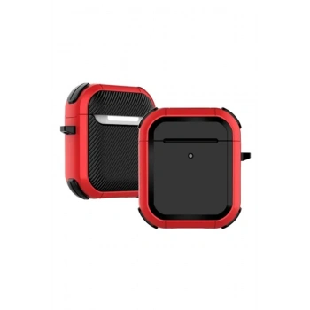 Mey İthalat®   Airpods 2 (2.nesil) Tank Kılıf - Kırmızı
