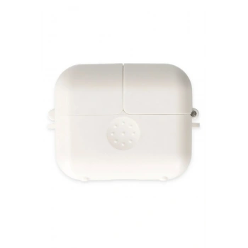 Mey İthalat®   Airpods 3 (3.nesil) Basmalı Kılıf - Beyaz