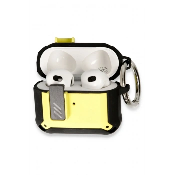 Mey İthalat®   Airpods 3 (3.nesil) Truva Kılıf - Sarı