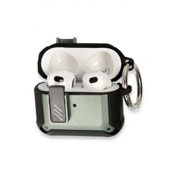 Mey İthalat®   Airpods 3 (3.nesil) Truva Kılıf - Yeşil