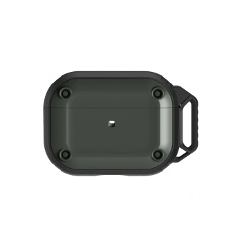 Mey İthalat®   Airpods Pro 2 (2.nesil) Asgard Kılıf - Koyu Yeşil