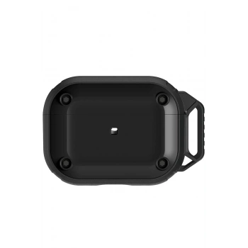 Mey İthalat®   Airpods Pro 2 (2.nesil) Asgard Kılıf - Siyah