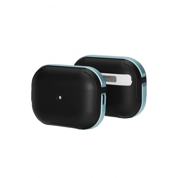 Mey İthalat®   Airpods Pro 2 (2.nesil) MO-A8 Armor Kılıf - Sierra Blue