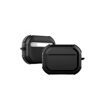 Mey İthalat®   Airpods Pro 2 (2.nesil) Tank Kılıf - Siyah