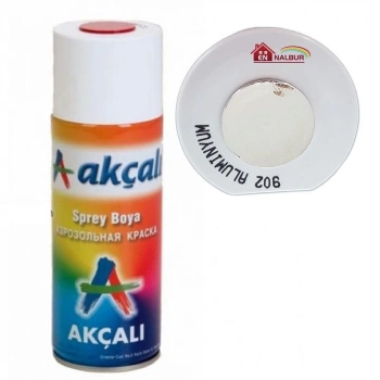 Mey İthalat® Akçalı Sprey Boya 400 ml 902 Alüminyum