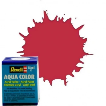 Mey İthalat® Aqua Color Carmine Red - Mat Boya- 18 ml