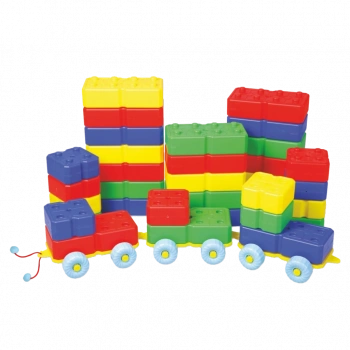 Mey İthalat® Arabalı Tuğla 40 Parça