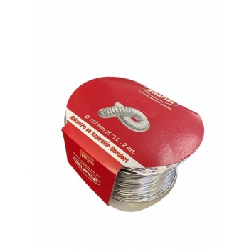 Mey İthalat® Aspilatör Borusu Telli 127 mm 2 Metre