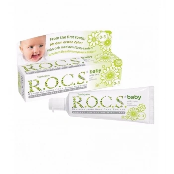 Mey İthalat®  .Baby Diş Macunu 0-3 Yaş 35 ml Papatya