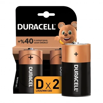 Mey İthalat®   Basic D Boy Pil 2Li