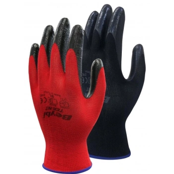Mey İthalat® Beybi TEK-NİT No:9 Siyah Nitril Eldiven