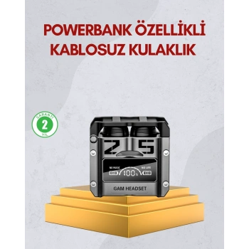 Mey İthalat® Bluetooth 5.0 Kulak İçi Kulaklık Mikrofonlu Kablosuz Model