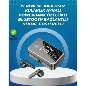 Mey İthalat® Bluetooth 5.4 Kablosuz Kulaklık – Gürültü Engelleme ve Dokunmatik Kontrol