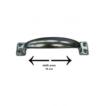 Mey İthalat® Boş Kulp No 165 14 cm Delik Arası