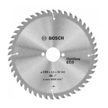 Mey İthalat® Bosch Optine Eco Daire Testere Bıçağı 190x30 mm 48 Diş 2 608 641 790