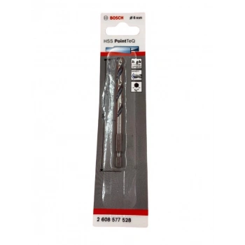 Mey İthalat® Bosch Point TeQ Altıgen Şaftlı Hss Matkap Ucu 6 mm