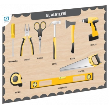 Mey İthalat® CAAHS-3210 AHŞAP EL ALETLERİ BUL-TAK