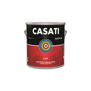 Mey İthalat® Casati Lüx Sentetik Parlak Boya 0,75 Litre Beyaz