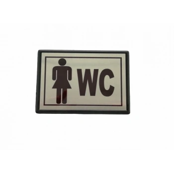 Mey İthalat® Cemax Yönlendirme Büyük WC Bayan 13X8,5 cm
