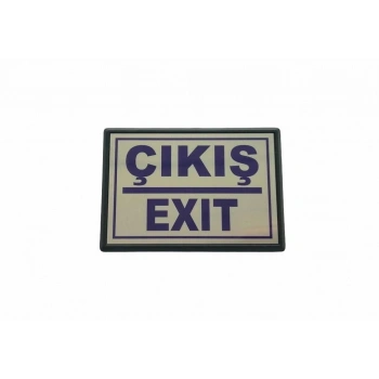 Mey İthalat® Cemax Yönlendirme Küçük Çıkış (Exit) 10X7 cm