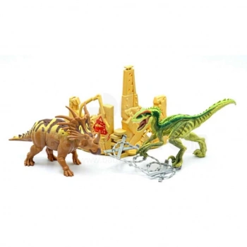 Mey İthalat®  Clash Dino Face-Off Oyun Seti