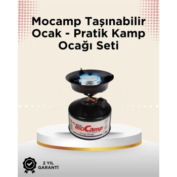 Mey İthalat® Dayanıklı, Paslanmaz ve Yüksek Isı Dayanımlı Kamp Ocağı – Uzun Süreli Kullanım İçin