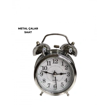Mey İthalat® Dekoratif Gümüş Saat